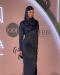 Bella Hadid ai Fashion Trust Arabia Prize 2022 Awards in Qatar, indossa un vintage Alaïa del 1986