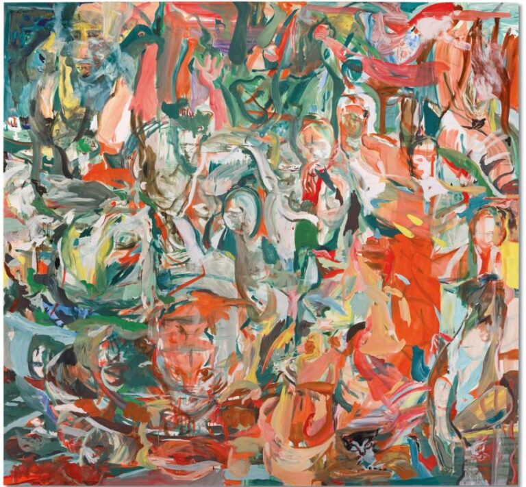 Cecily Brown, Make it Rain (2014). Courtesy of Christie's Images Ltd