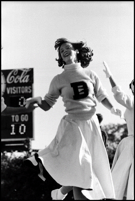 Cheerleader, Gulfport, Mississippi, USA, 1954 © Elliott Erwitt Magnum Photos