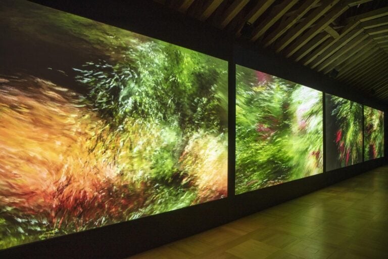 Effets de soir, installazione di Quayola al Domaine de Chaumont sur Loire, 2022 ©️ E. Sander