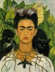 Frida Kahlo, Autoritratto con collana di spine, 1940. Harry Ransom Center, Austin, Texas