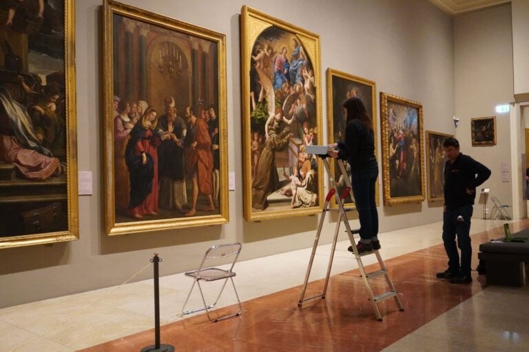 I lavori di conservazione alle Gallerie Estensi