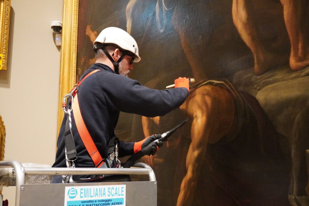 Alle Gallerie Estensi di Modena i lavori di conservazione delle opere sono fruibili dal pubblico