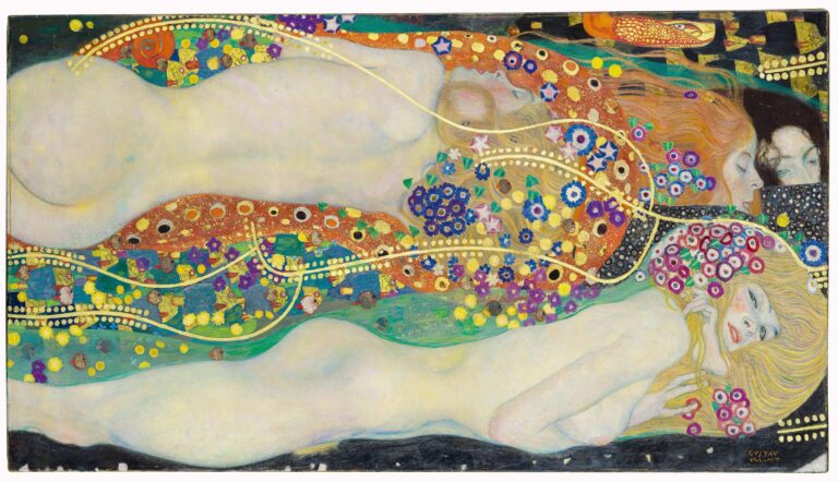 Gustav Klimt, Water Serpents II, 1904/1906–07. Private collection, courtesy of HomeArt