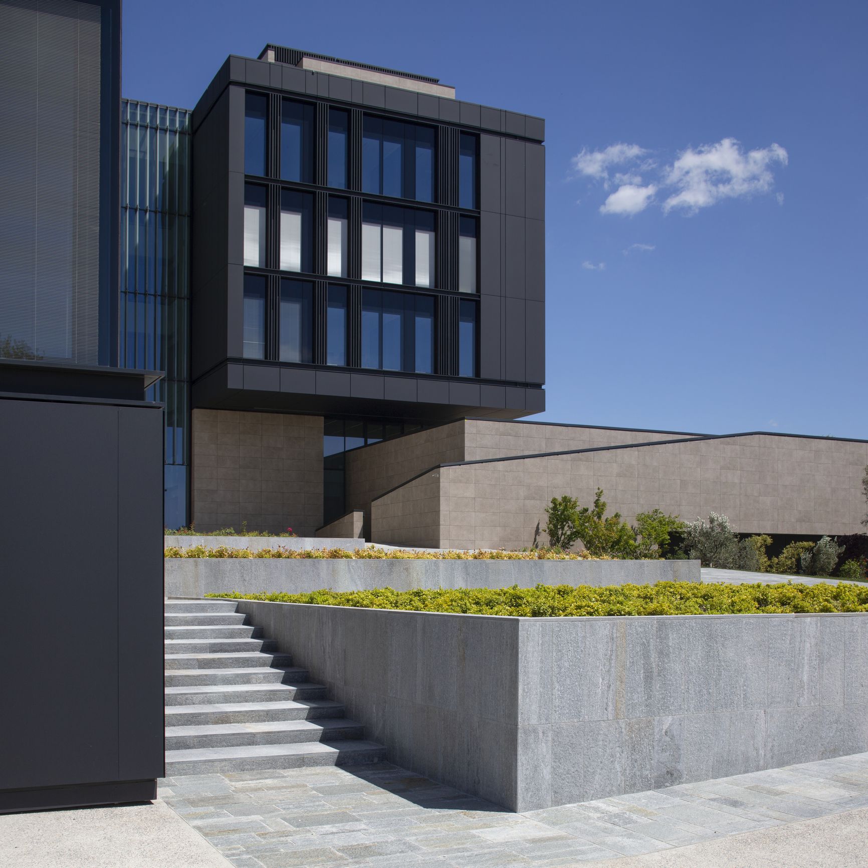 Headquarter Chiesi a Parma, EFA studio di architettura. Photo Kai Uwe Schulte Bunert