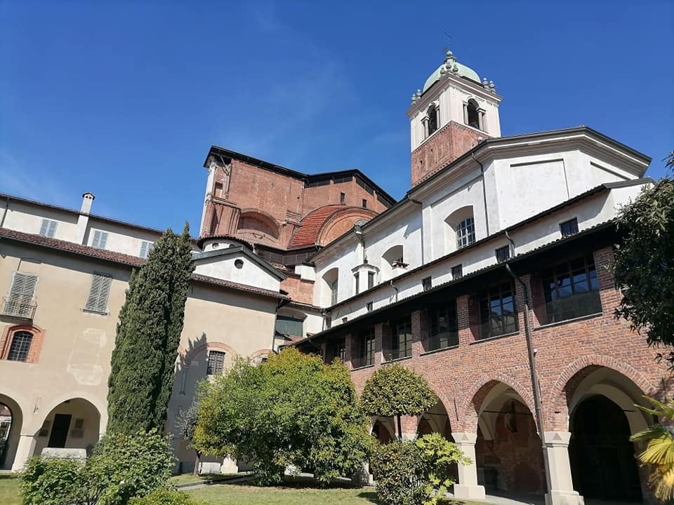 Il chiostro della Canonica del Duomo, Novara