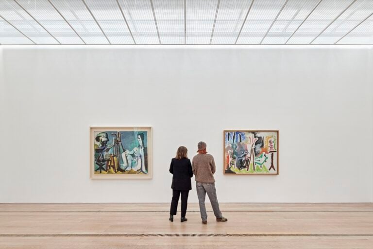 Installation view “PICASSO. Artist and Model – Last Paintings” at the Fondation Beyeler, RiehenBasel, 2023 © Succession Picasso2023, ProLitteris, Zurich Photo Mark Niedermann