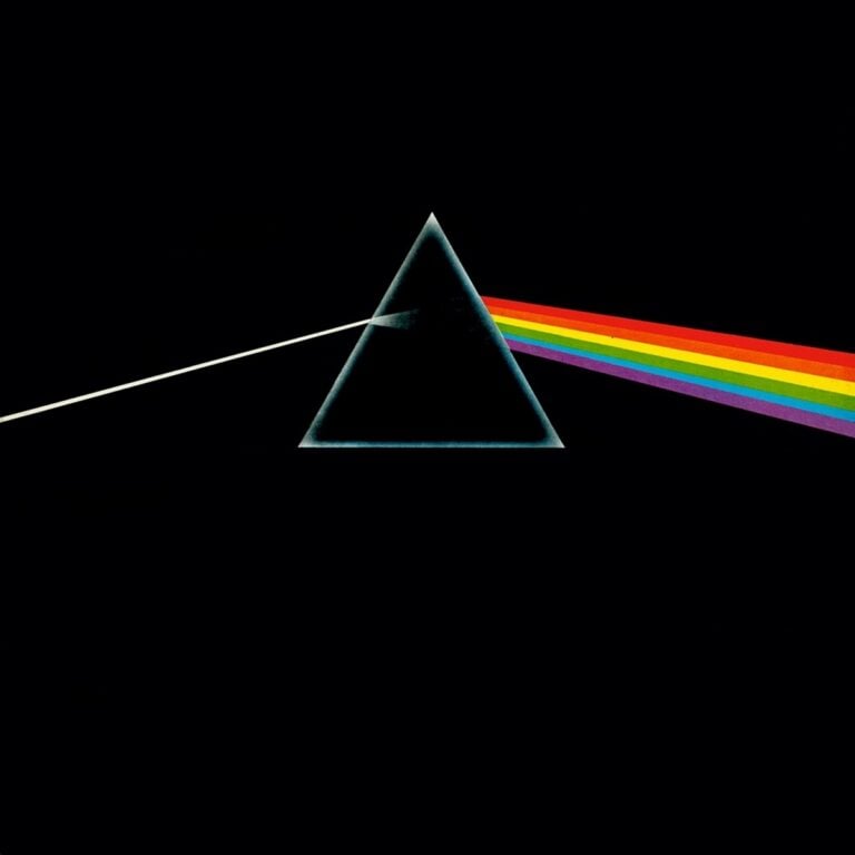 La copertina di The Dark Side of the Moon, 1973