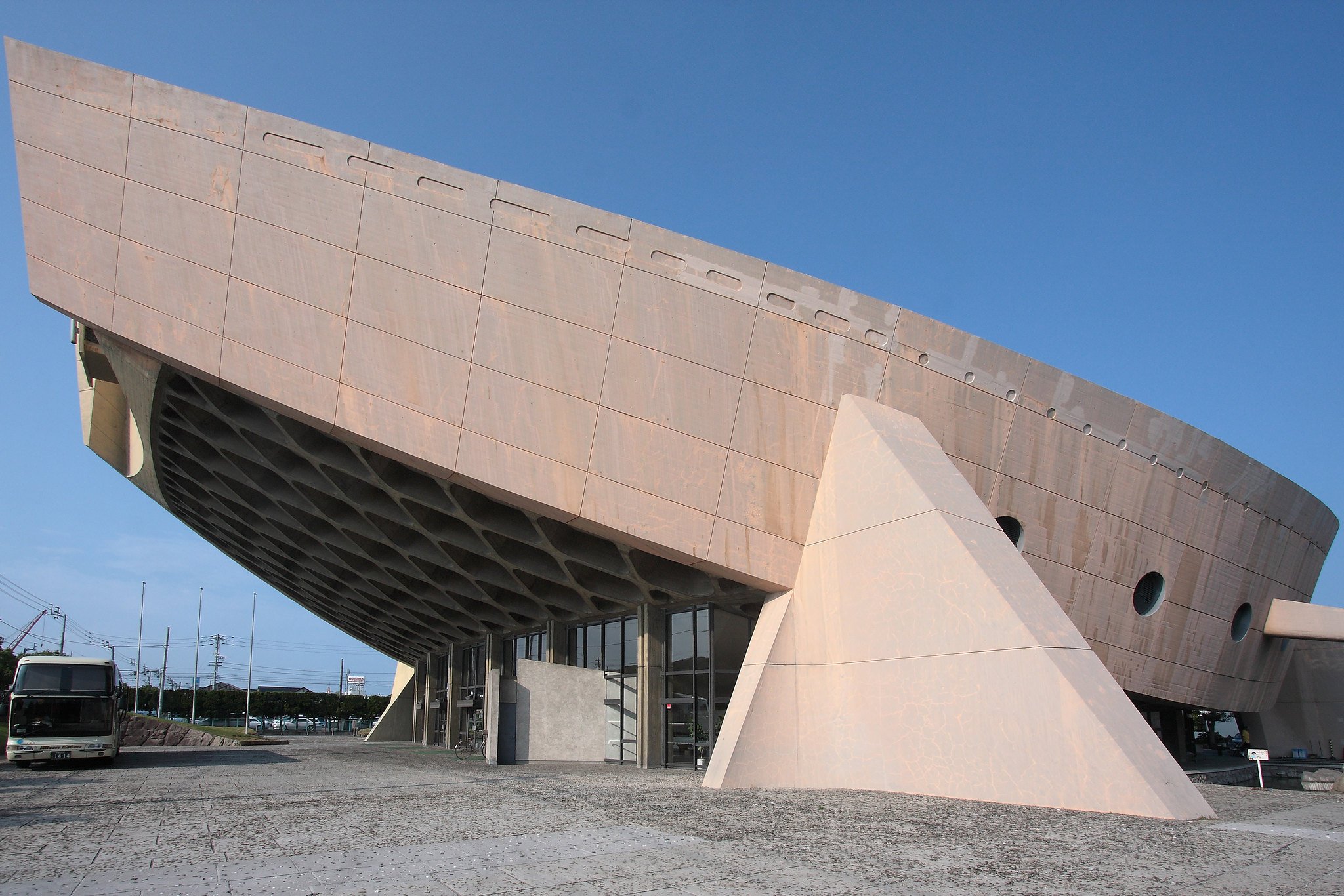 La palestra della prefettura di Kagawa. Photo Naoya Fujii