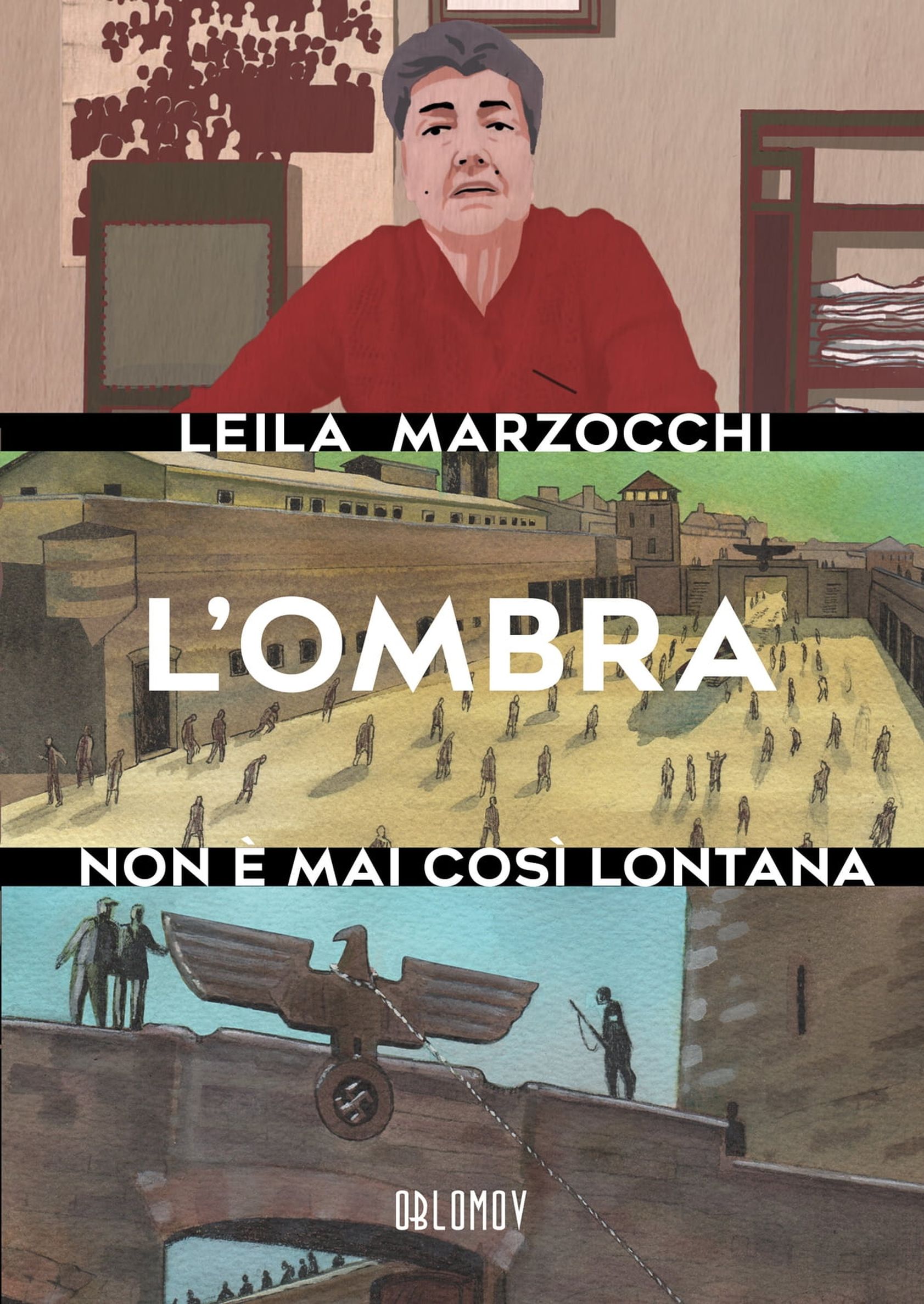 Leila Marzocchi – L'ombra non è mai così lontana (Oblomov, Bologna 2023). Copertina