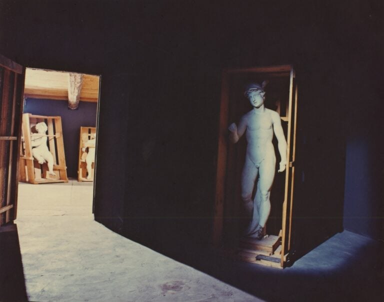 Luigi Ghirri, Il Teatro Farnese, Parma, 1985 (stampa 1990-91), CSAC - Fondo Ghirri