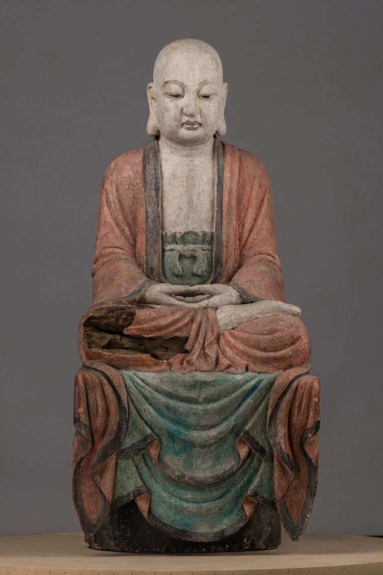 Luohan assiso in dhyānamudrā, XVI secolo