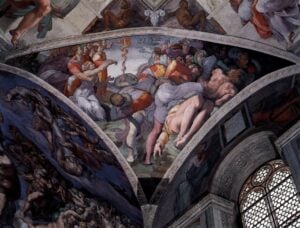 Michelangelo alla Cappella Sistina. Trovato un disegno preparatorio per il Serpente di bronzo