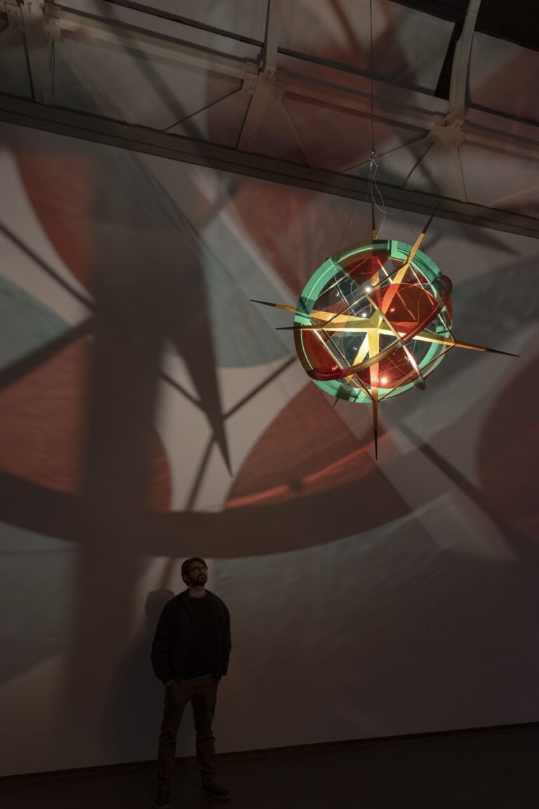 Olafur Eliasson, Navigation star for utopia, 2022. Installation view at Castello di Rivoli Museo d'Arte Contemporanea, 2022. Photo Agostino Osio. Courtesy l'artista; neugerriemschneider, Berlin; Tanya Bonakdar Gallery, New York / Los Angeles © 2022 Olafur Eliasson