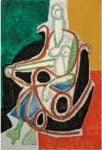 Pablo Picasso, Femme dans un rocking-chair (Jacqueline) (1956). Courtesy of Christie's Images Ltd