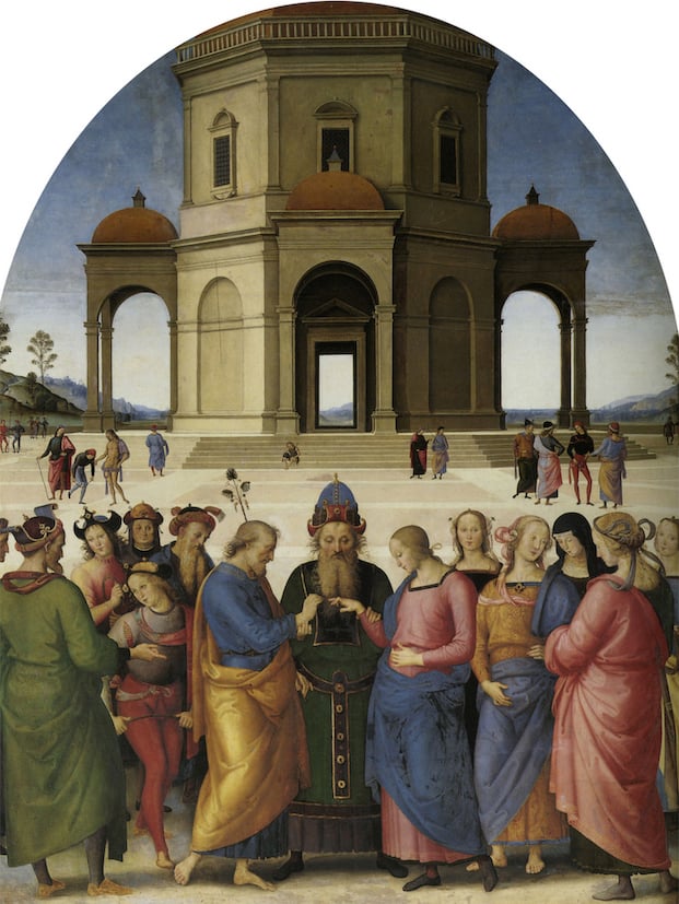Perugino, Sposalizio della Vergine
