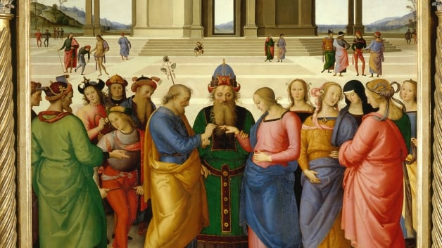 Perugino, Lo Sposalizio della Vergine
