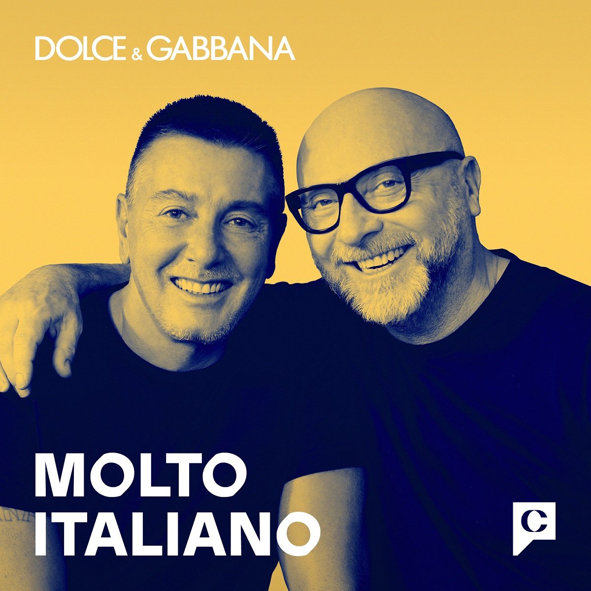 Stefano Gabbana e Domenico Dolce sulla copertina di Molto italiano