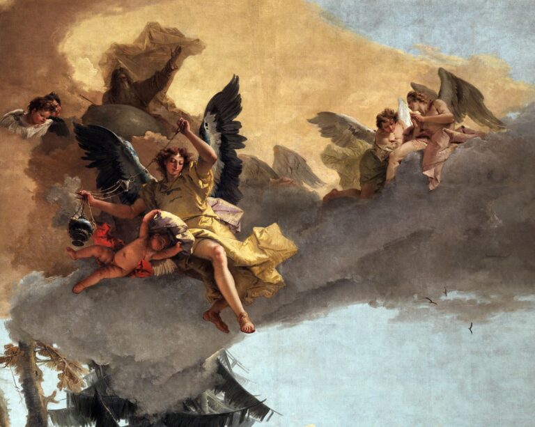 Giambattista Tiepolo, Il sacrificio di Melchisedec (dettaglio)
