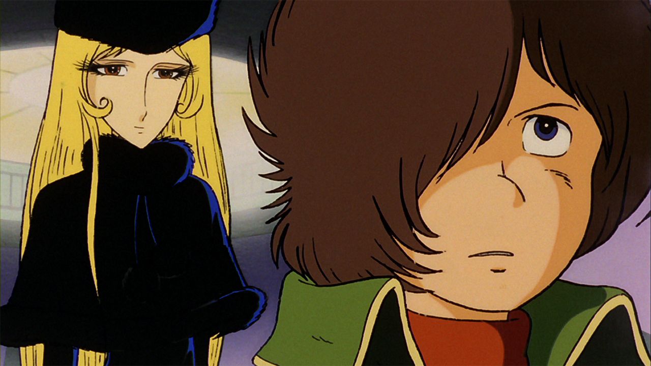 Una scena di Galaxy Express 999