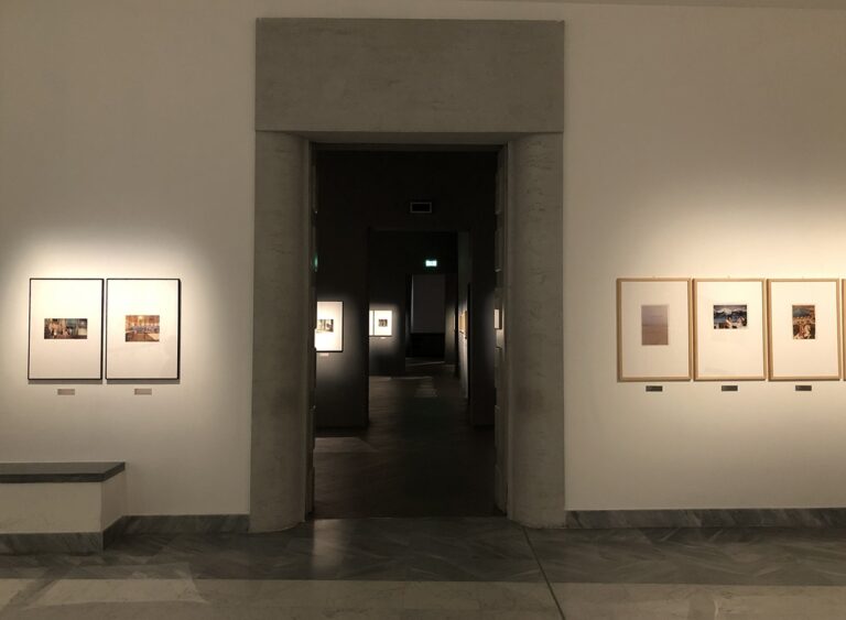 Veduta della mostra Labirinti della visione. Luigi Ghirri 1991, Parma, 2023