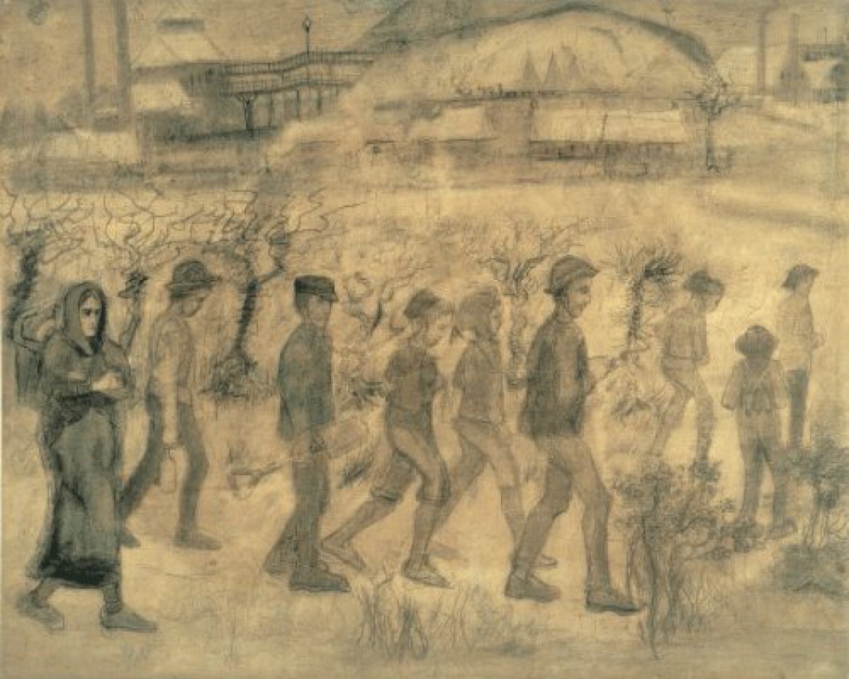 Vincent van Gogh, Minatori, 1880