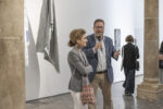 Vito Planeta e la direttrice Evelina De Castro durante la presentazione di Viaggio in Sicilia a Palazzo Abatellis a Palermo, nel maggio 2022. Photo Maria Lo Meo