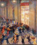 Pinacoteca di Brera. Umberto Boccioni, Rissa in galleria