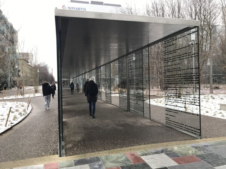 © Photo Dario Bragaglia. Basilea. L'ingresso principale al Novartis Campus