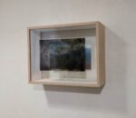 O. Turyanska, Finestra aperta, 2023, fotografia, fuliggine, vetro, cornice in legno, 30x40x12