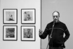 Roger Ballen in occasione dell’apertura di una sua personale a Plovdiv. Photo Laima Vainiņa