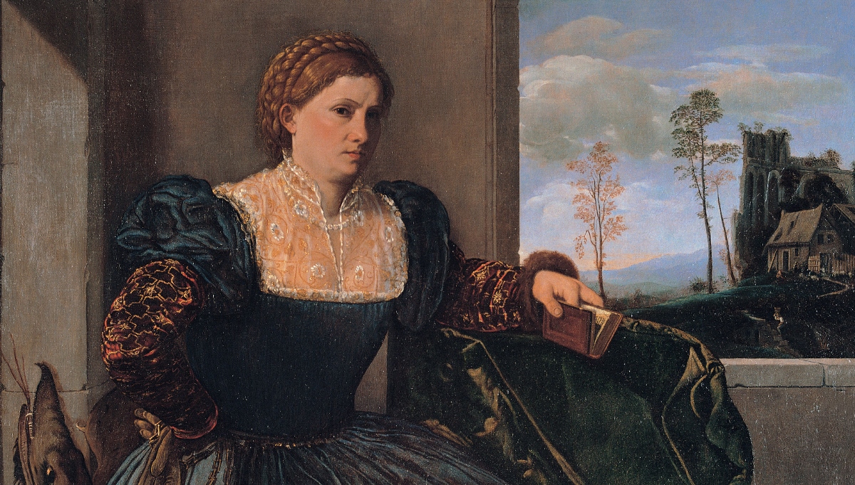 Ritratto di donna, di G.G.Savoldo, Pinacoteca Capitolina