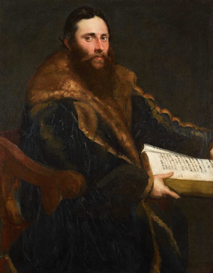 Tintoretto, Ritratto di studioso, Trinity Fine Art, Londra