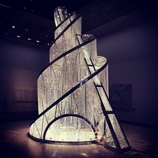 Ai Weiwei, Fountain of Light. Ph: Carlo Nardone
