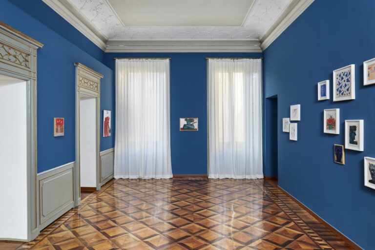 Alekos Fassianos, Installation view, Galleria Tommaso Calabro, Milano, 2023, photo Riccardo Gasperoni