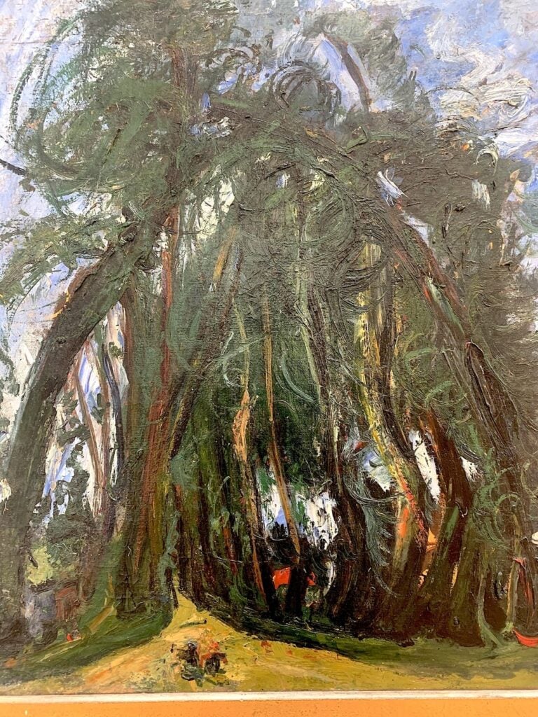 Arbres, Chaim Soutine, photo Claudia Zanfi