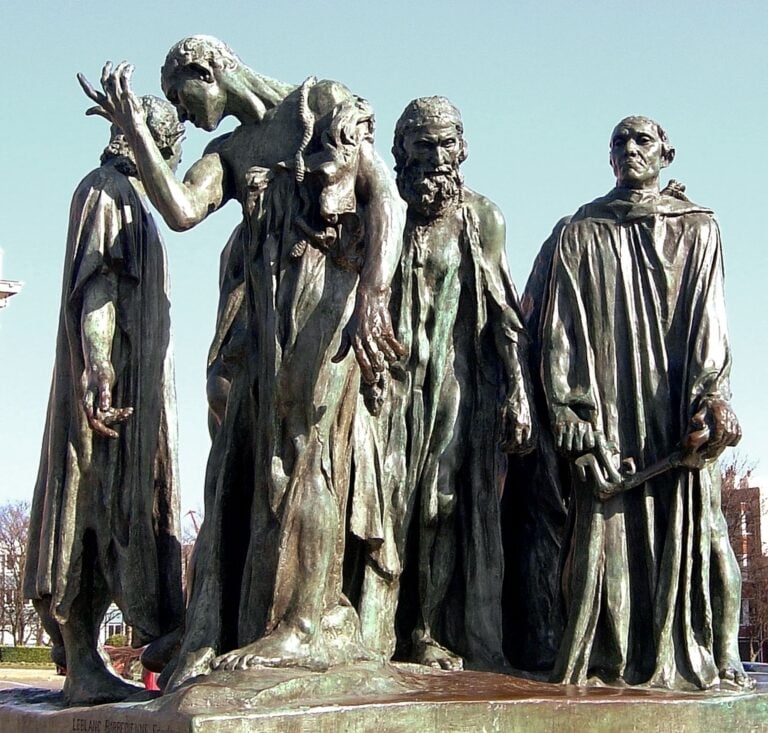 Auguste Rodin I borghesi di Calais 1889 Calais Il saggio di Lisa Parola sul significato dei monumenti oggi