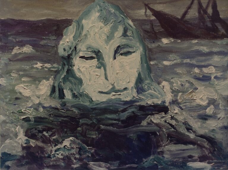 Carlo Levi, L’iceberg e il naufragio, 1973. Fondazione Carlo Levi, Roma. Photo Riccardo Lodovici