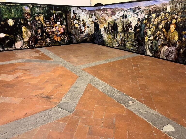 Carlo Levi a Firenze. Un anno di vita sotterranea, installation view at Palazzo Medici Riccardi, Firenze, 2023