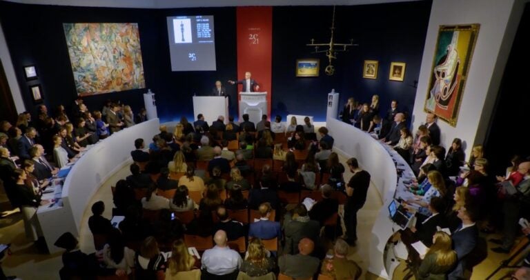 Christies 20th 21st Century London Evening Sale. Ph. Mario Bucolo Picasso, le artiste surrealiste e non solo. Il report dell’asta di Christie's a Londra