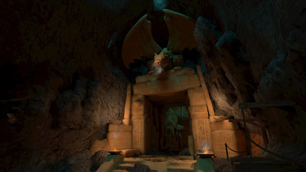 Colossal Cave di Cygnus Entertainment (immagine da Oculus Store)