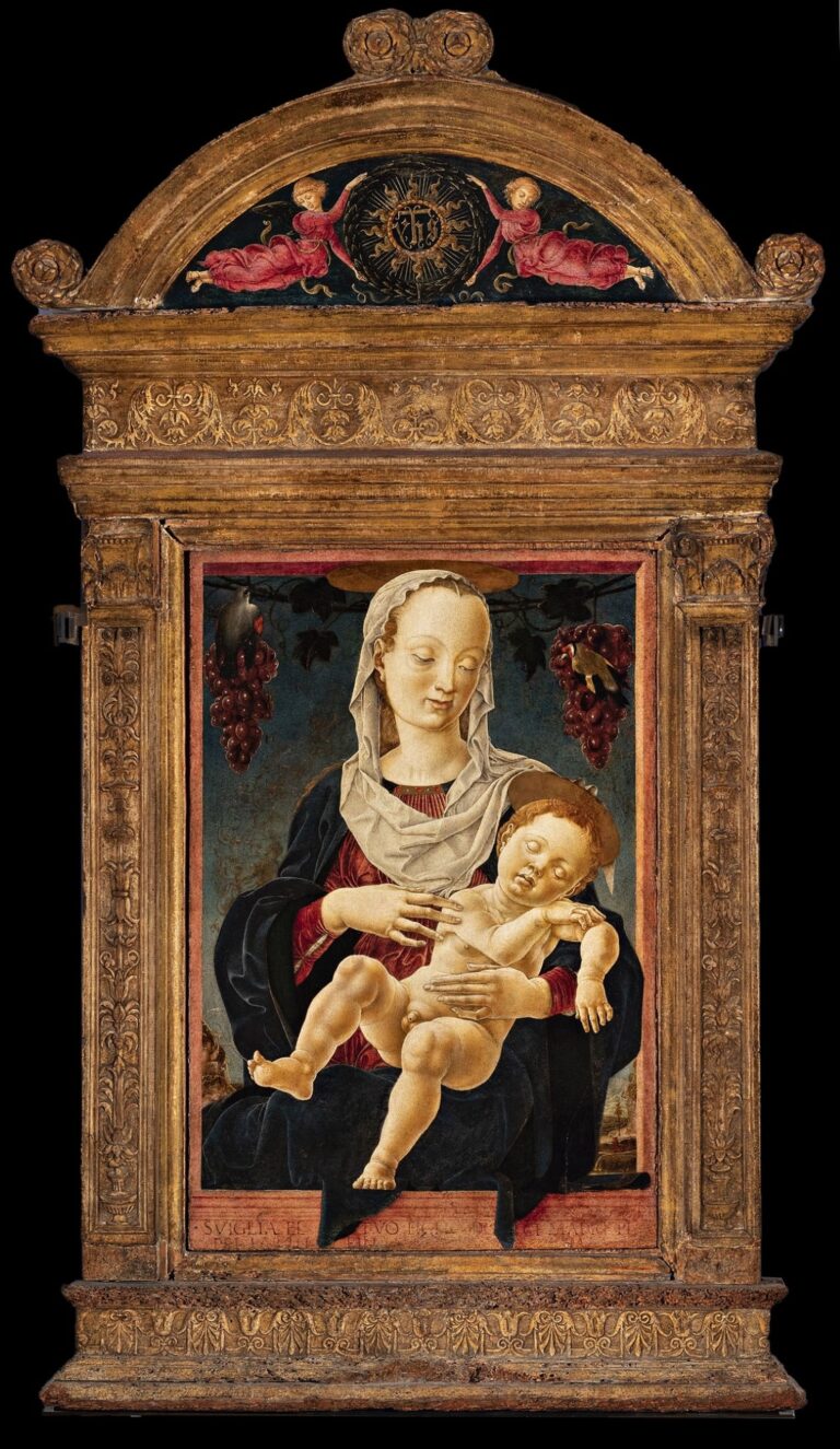 Cosmè Tura, Madonna dello Zodiaco, c. 1470 75, olio su tavola, cm 61 x 41 Venezia, Gallerie dell’Accademia