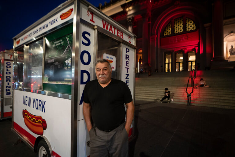 Dan Rossi e il suo carrello alimentare