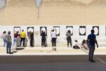 Foto di Giovanna Silva del laboratorio Operazione grigi cortili di Matilde Cassani, Ucciardone, Palermo, maggio 2022, GAP Graffiti Art in Prison