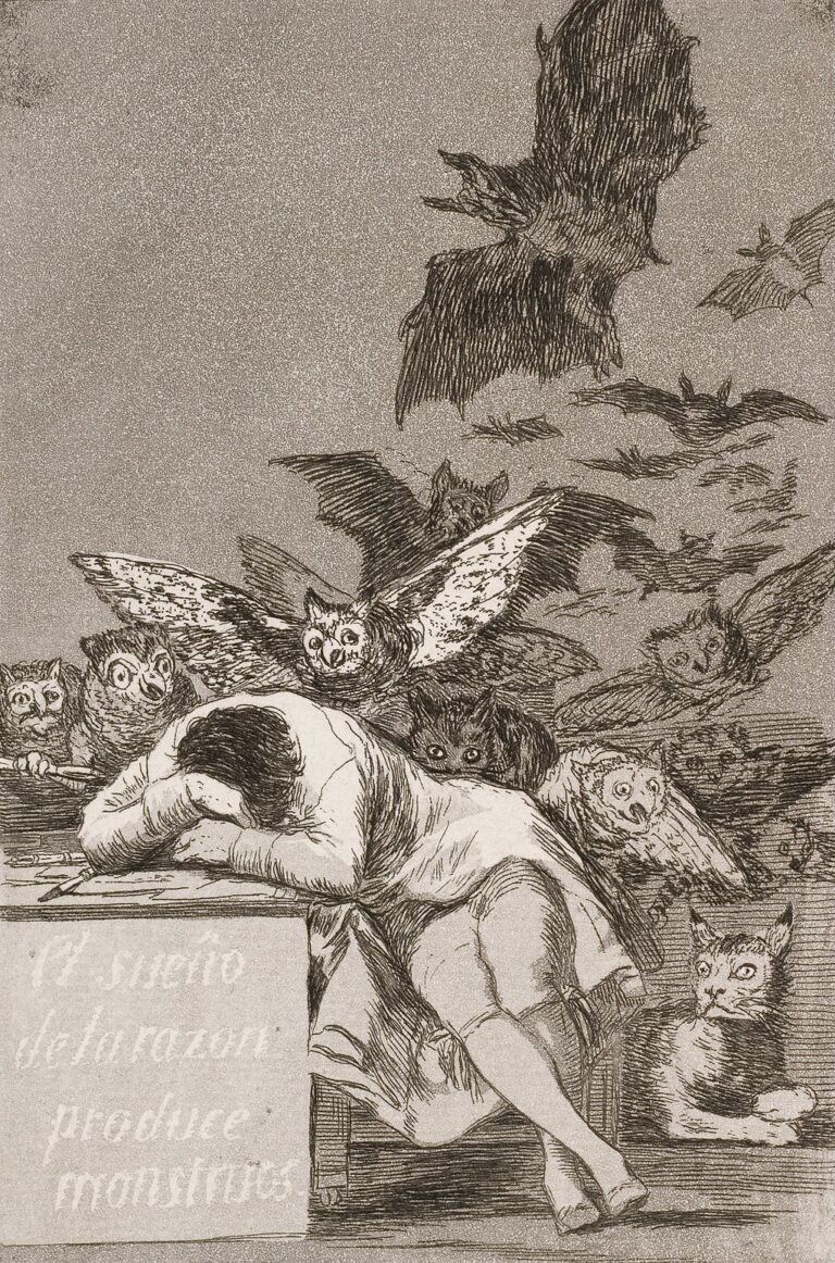 Francisco Goya, Il sonno della ragione genera mostri