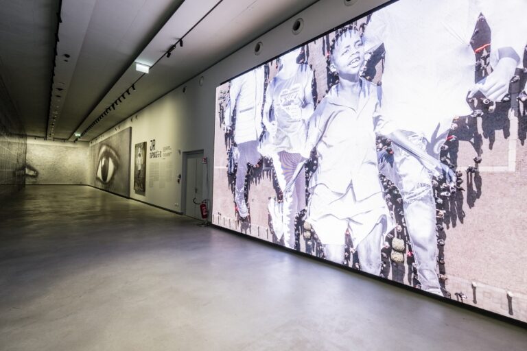 Gallerie d'Italia Intesa Sanpaolo, installation view mostra JR a Torino, 2023. Photo Andrea Guermani