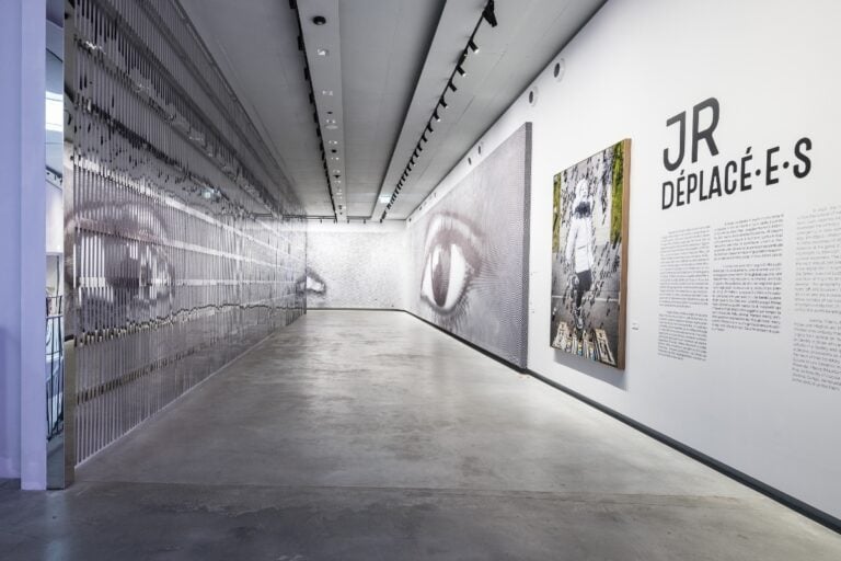 Gallerie d'Italia Intesa Sanpaolo, installation view mostra JR a Torino, 2023. Photo Andrea Guermani