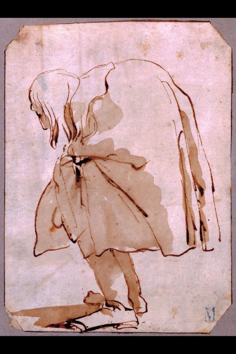 Giambattista Tiepolo (1696-1770), Caricatura di gobbo, 1755-1760, Gabinetto dei Disegni, Castello Sforzesco, Milano © Gabinetto dei Disegni, Castello Sforzesco, Milano