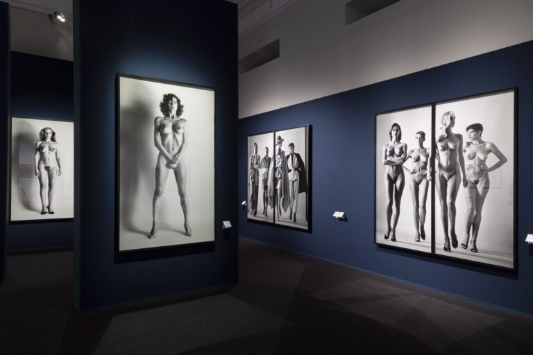 Helmut Newton. Legacy, installation view at Palazzo Reale, Milano, 2023 © Luca Zanon