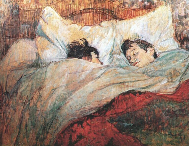 Henri de Toulouse Lautrec, A letto